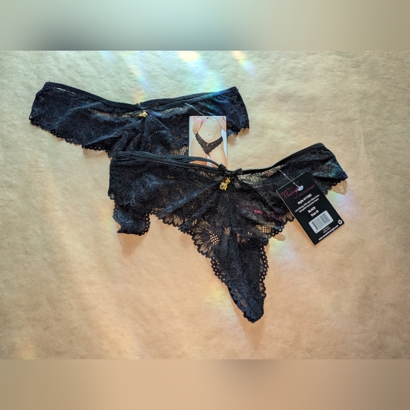 Seven Till Midnight Lace Thong - Picture 1 of 8